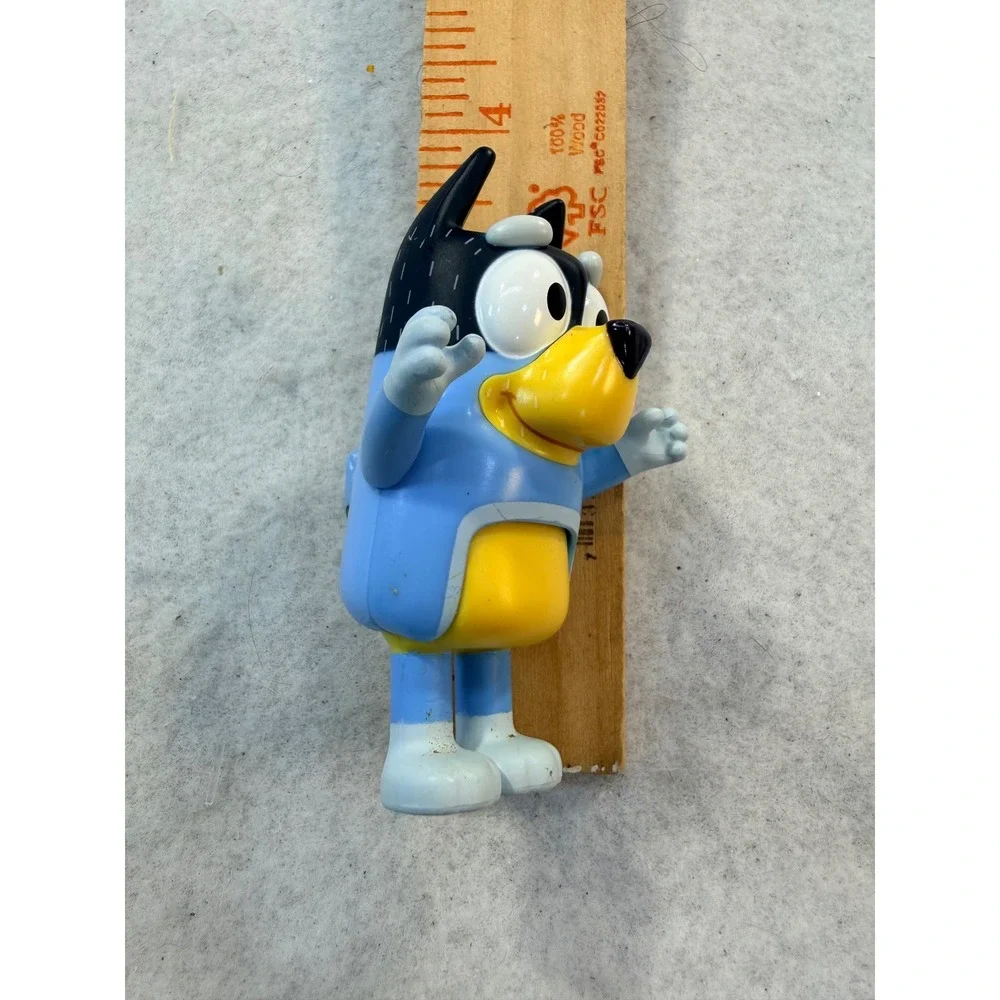 Bluey and Friends Articulated Figure Lot Bandit Chilli Bingo Muffin Snickers 9pc